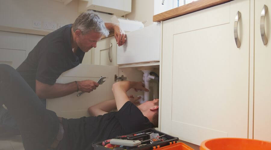 Professional burst pipe repair services in Colcord, OK
